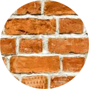 portion of brick wall