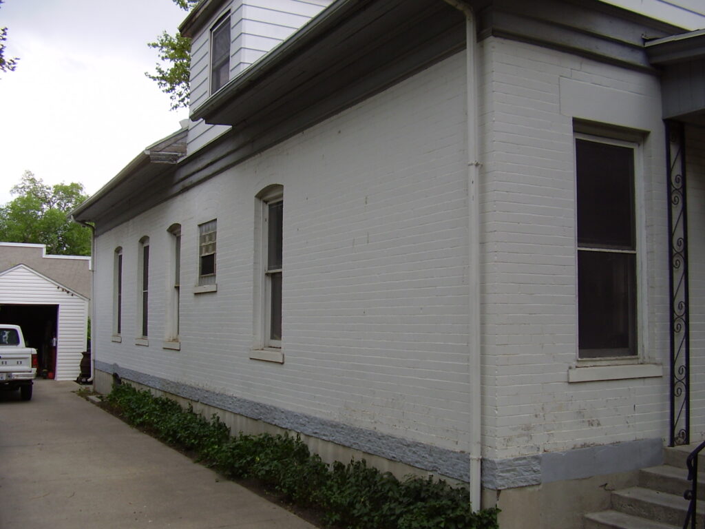 before paint removal
