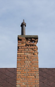 earthquake chimney damage