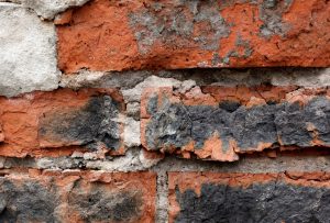 broken brick and bad repointing